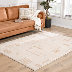 Azriel Beige Washable Area Rug - Ornate Home