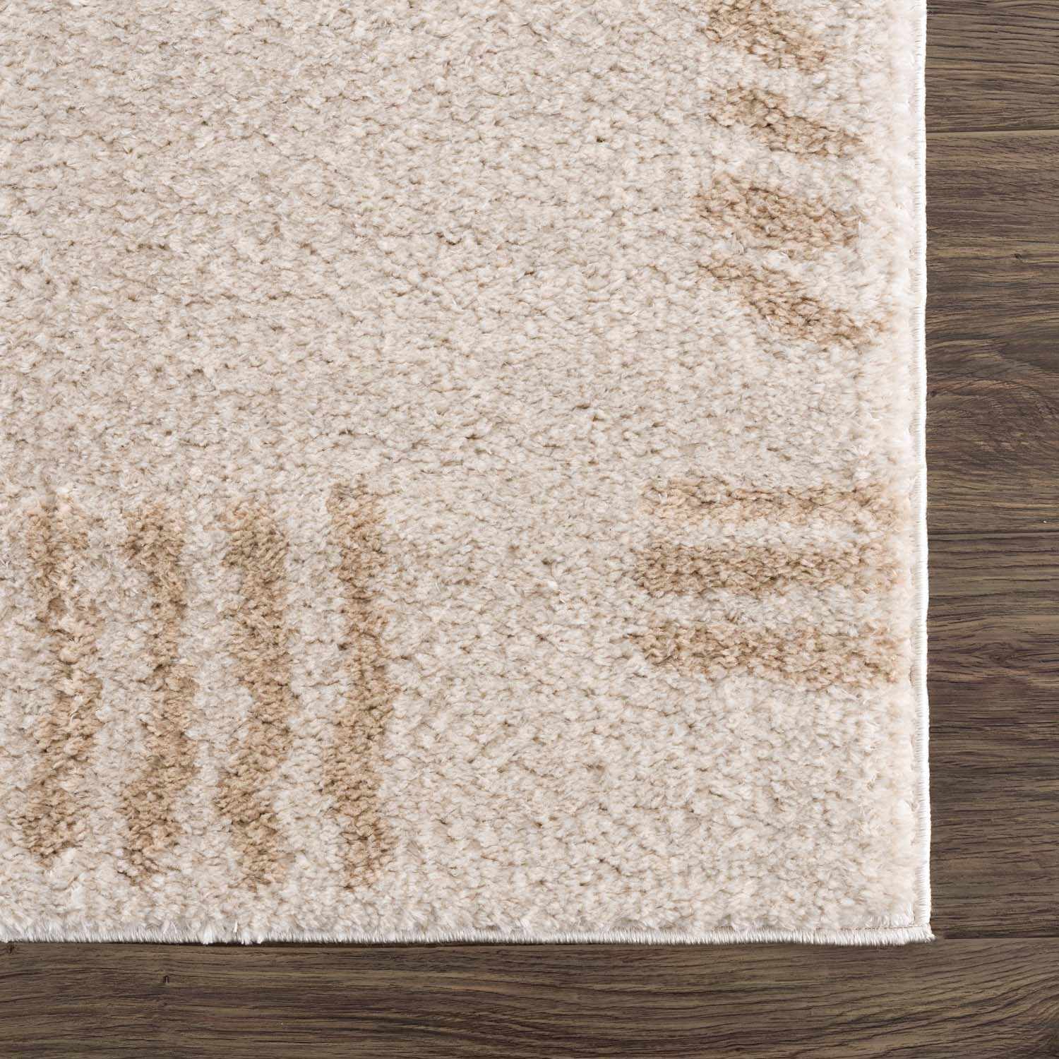 Azriel Beige Washable Area Rug - Ornate Home