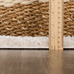 Azriel Beige Washable Area Rug - Ornate Home