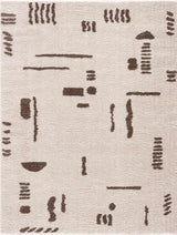 Azriel Brown Washable Area Rug - Ornate Home