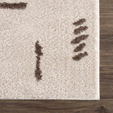 Azriel Brown Washable Area Rug - Ornate Home