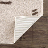 Azriel Brown Washable Area Rug - Ornate Home