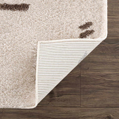 Azriel Brown Washable Area Rug - Ornate Home