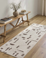 Azriel Brown Washable Area Rug - Ornate Home