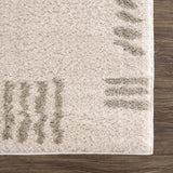 Azriel Gray Washable Area Rug - Ornate Home