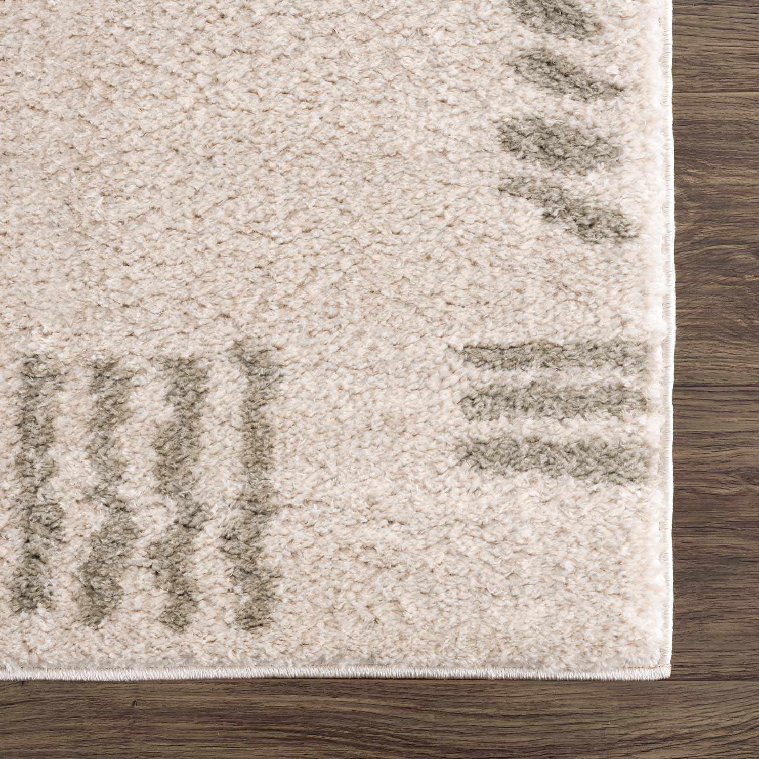 Azriel Gray Washable Area Rug - Ornate Home