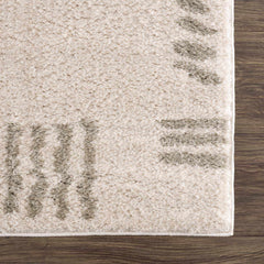 Azriel Gray Washable Area Rug - Ornate Home