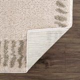 Azriel Gray Washable Area Rug - Ornate Home