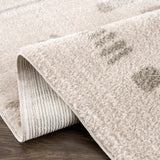 Azriel Gray Washable Area Rug - Ornate Home