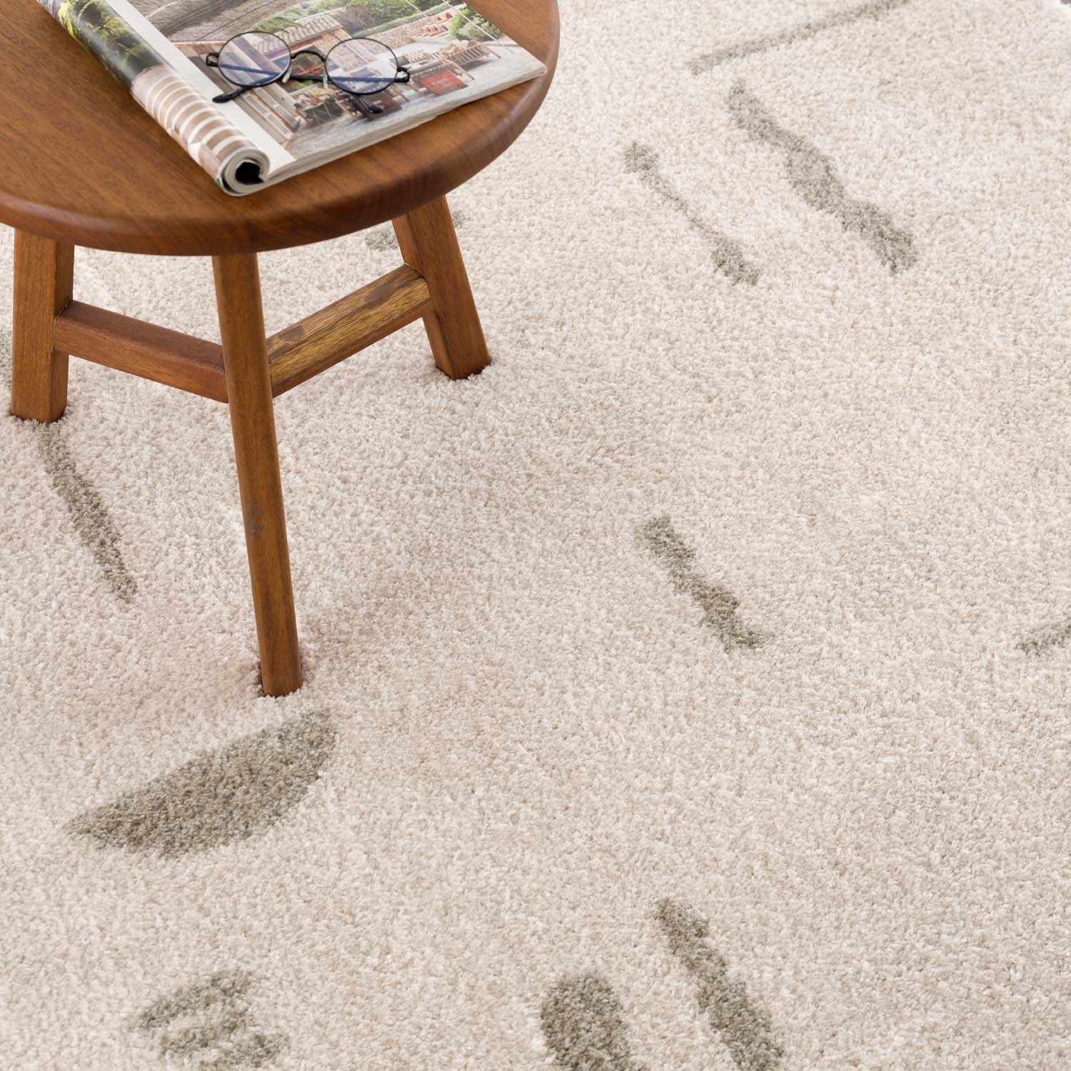 Azriel Gray Washable Area Rug - Ornate Home