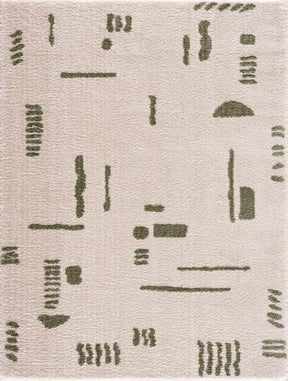 Azriel Green Washable Area Rug - Ornate Home