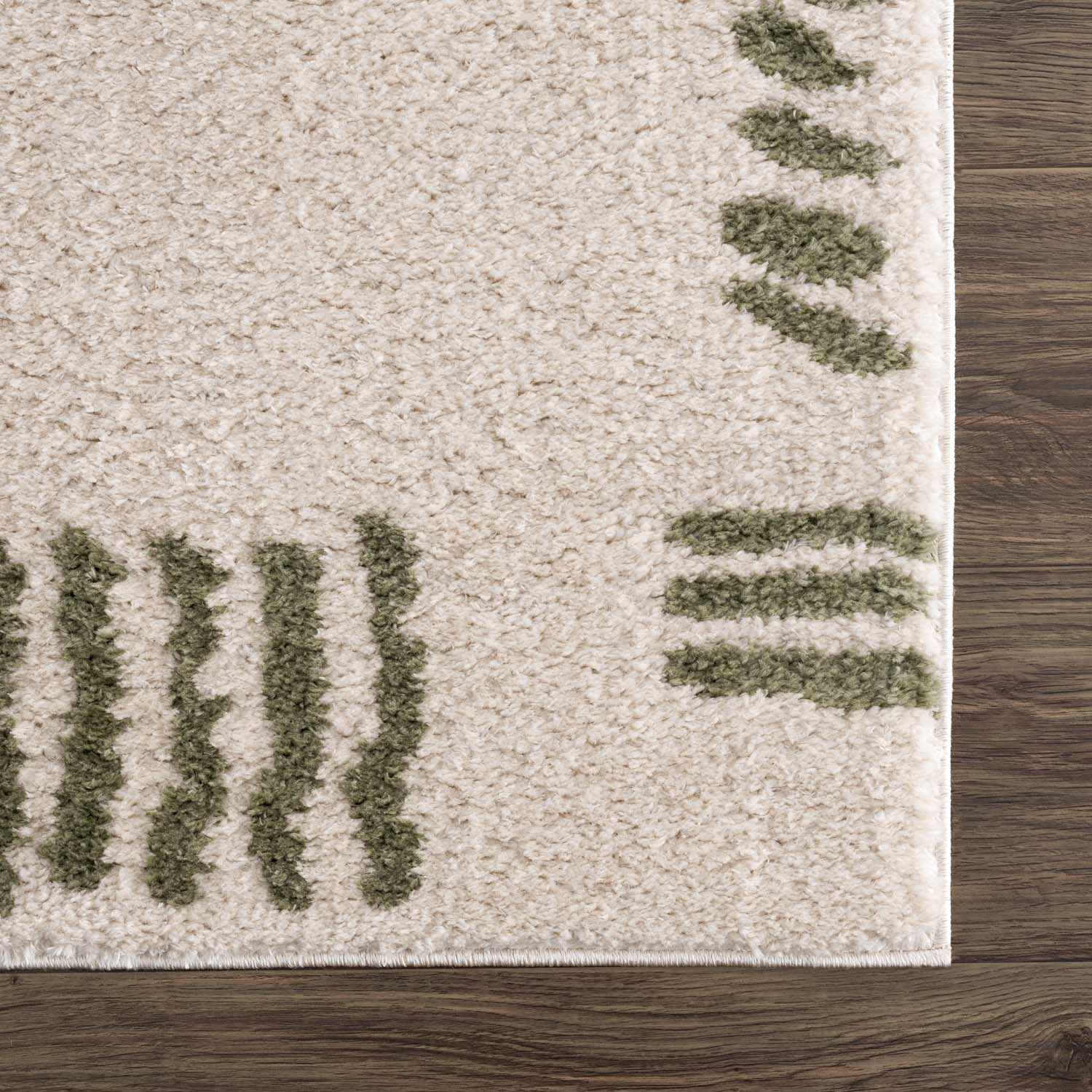 Azriel Green Washable Area Rug - Ornate Home