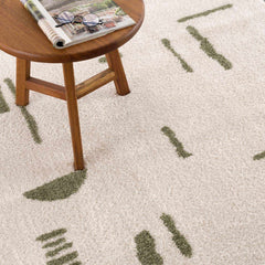 Azriel Green Washable Area Rug - Ornate Home