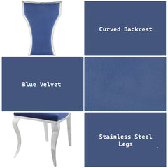 Azriel Side Chair(Set-2) - Ornate Home