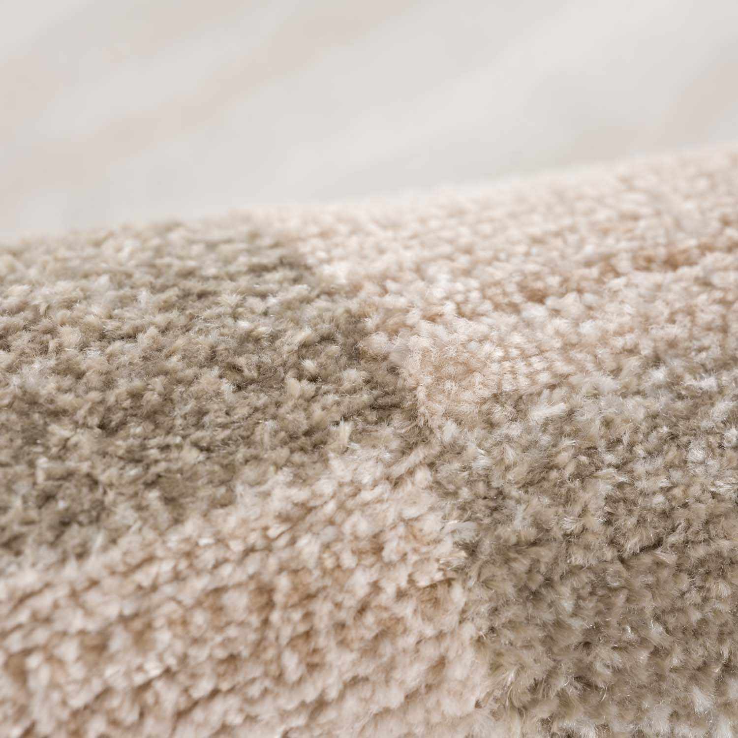 Azrika Beige Checkered Washable Rug - Clearance - Ornate Home