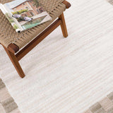 Azrika Beige Checkered Washable Rug - Clearance - Ornate Home