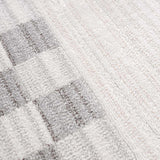 Azrika Gray Checkered Washable Rug - Clearance - Ornate Home