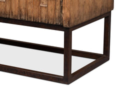 Aztec Brown Sideboard On Stand - Ornate Home