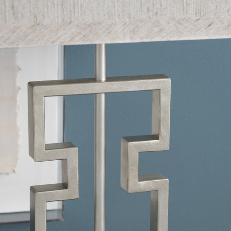 Azteca Silver Table Lamp (Set of 2) - Ornate Home