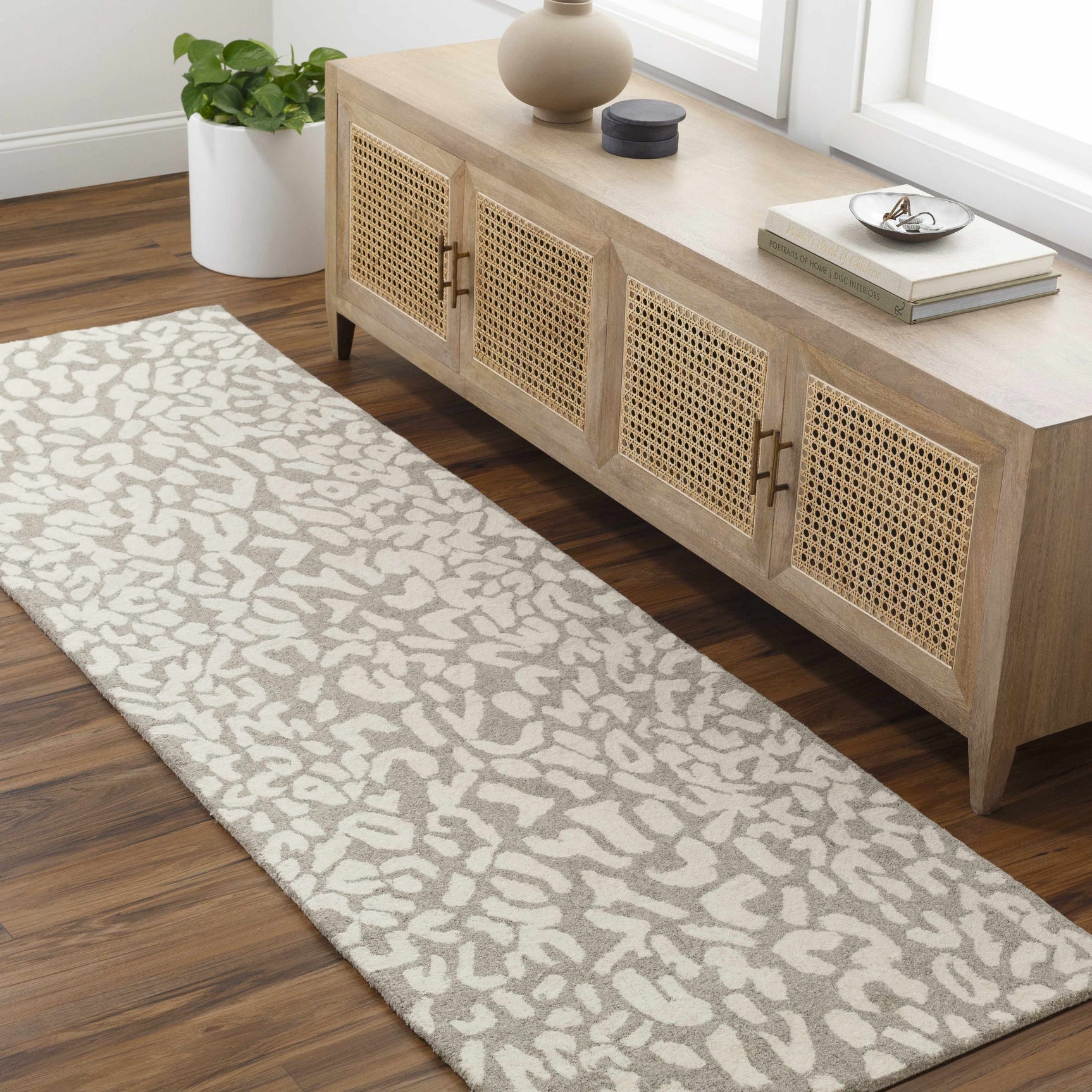 Azuka Leopard Print Area Rug - Clearance - Ornate Home