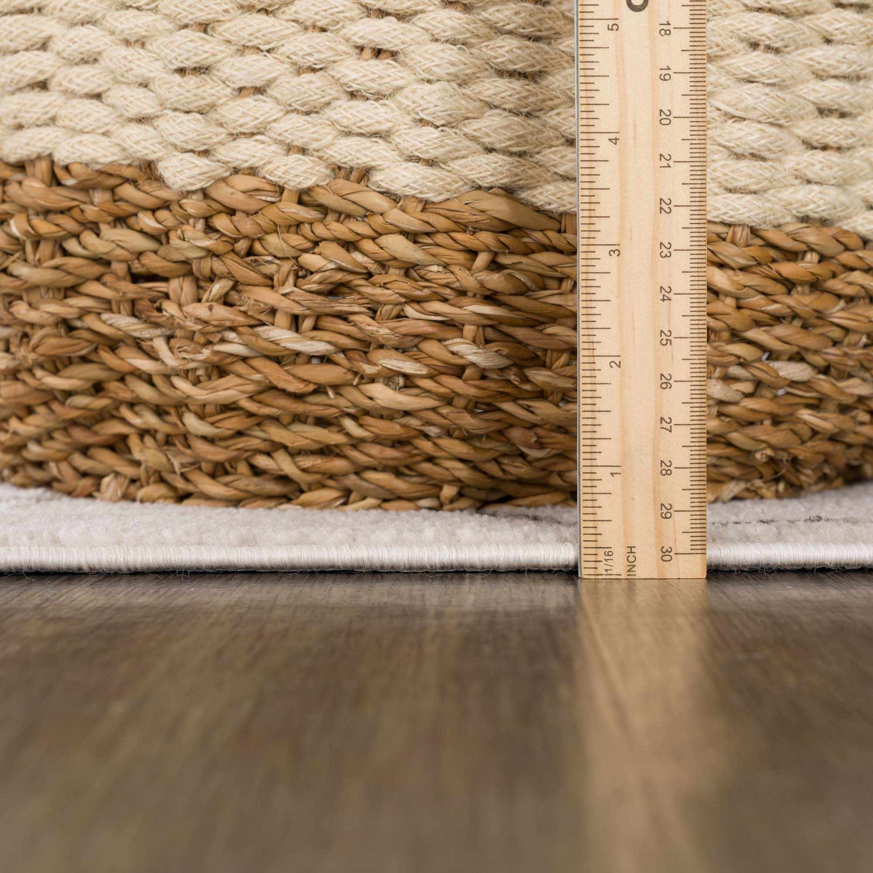 Azzan Cream & Charcoal Area Rug - Clearance - Ornate Home