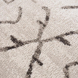 Azzan Cream & Charcoal Area Rug - Clearance - Ornate Home