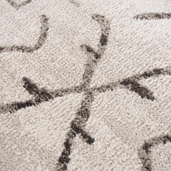 Azzan Cream & Charcoal Area Rug - Clearance - Ornate Home