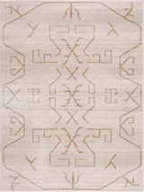 Azzan Cream & Gold Area Rug - Clearance - Ornate Home