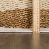 Azzan Cream & Gold Area Rug - Clearance - Ornate Home