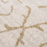 Azzan Cream & Gold Area Rug - Clearance - Ornate Home