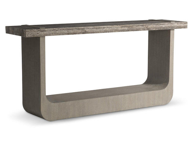 Azzura Weathered Greige Console Table - Ornate Home