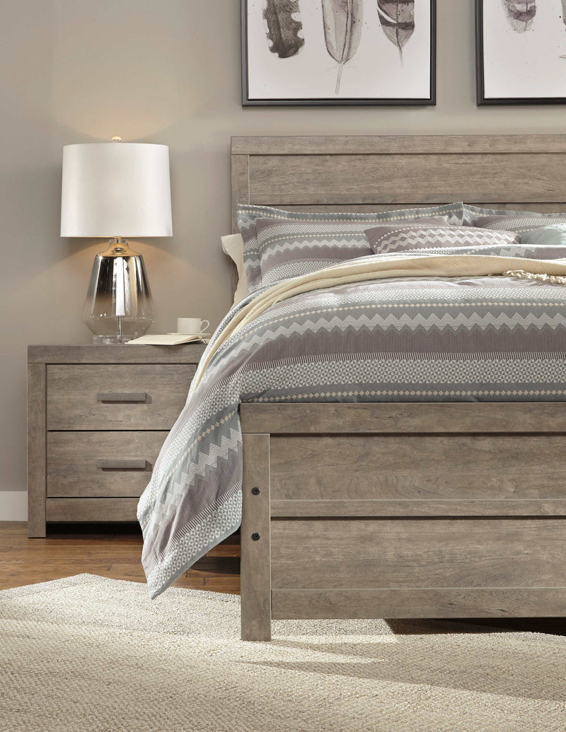 Culverbach Gray Queen Panel Bed - Ornate Home