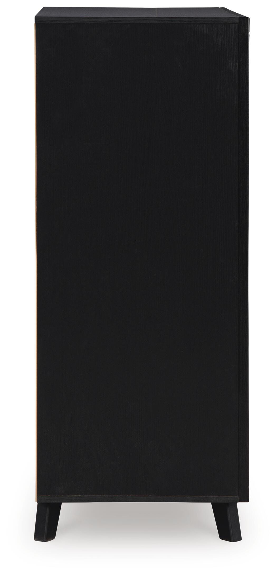 Danziar Black Dresser, Chest and Nightstand