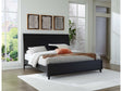 Danziar Black King Panel Bed - Ornate Home