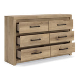 Brozmont Tan Dresser