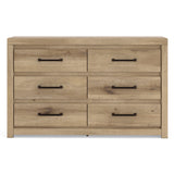 Brozmont Tan Dresser