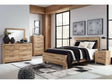 (Online Special Price) Hyanna Tan Queen Panel Bedroom Set / 5pc - Ornate Home