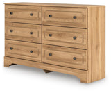 Galletyn Warm Brown Dresser