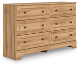 Galletyn Warm Brown Dresser