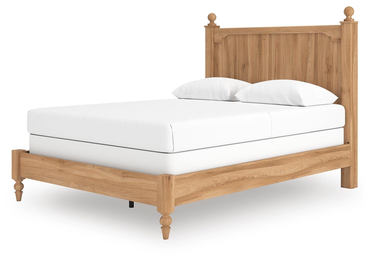 Galletyn Warm Brown Queen Panel Bed