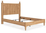Galletyn Warm Brown Queen Panel Bed (Online Special Price)