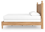 Galletyn Warm Brown Queen Panel Bed (Online Special Price)