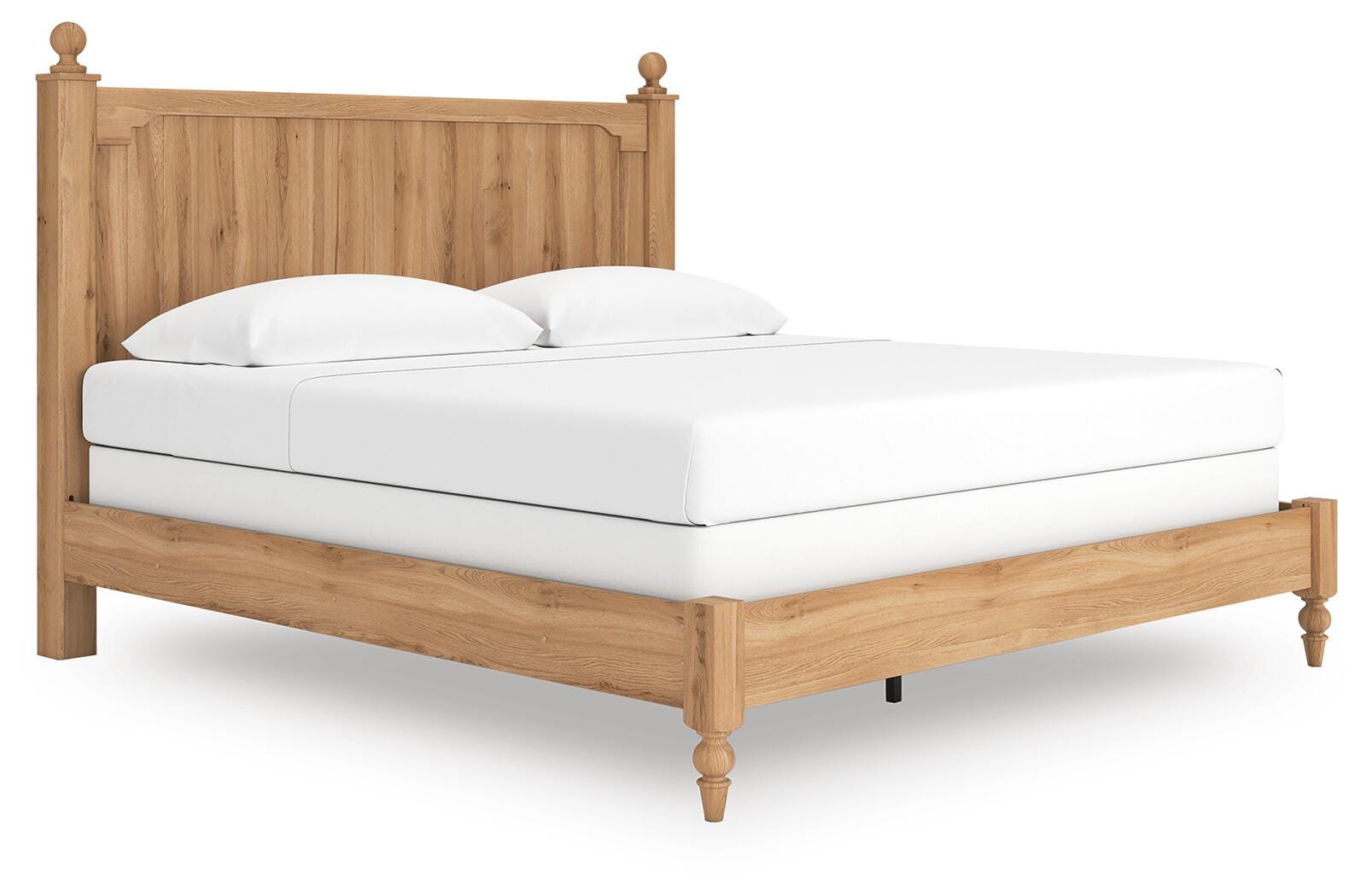 Galletyn Warm Brown King Panel Bed (Online Special Price)