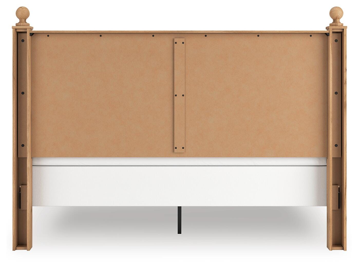 Galletyn Warm Brown King Panel Bed