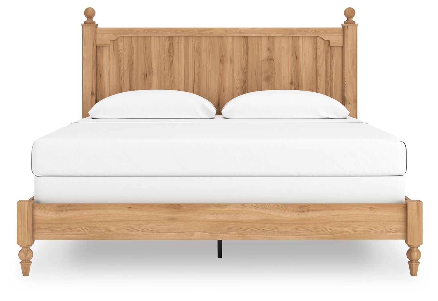 Galletyn Warm Brown King Panel Bed