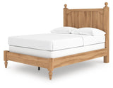 Aleaport Warm Brown Full Panel Bed, Dresser, Mirror, Chest and Nightstand