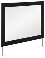 Maeling Black Bedroom Mirror