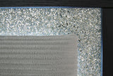 Maeling Black/Gray Queen UPH Panel Headboard (Online Special Price)