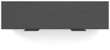 Broachmyn Black Dresser and 2 Nightstands