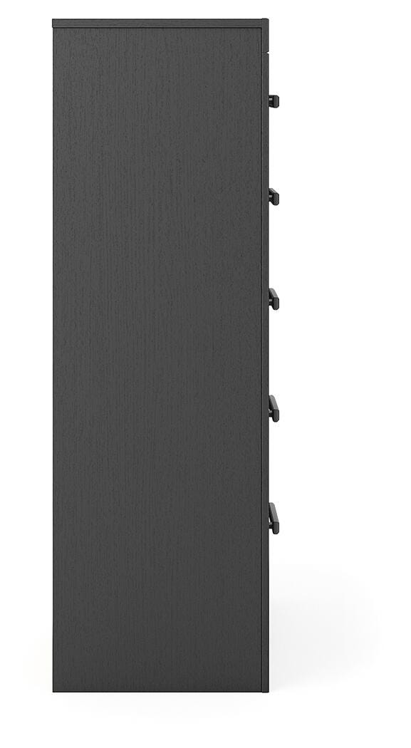 Jonnifer Black/Gray Chest of Drawers